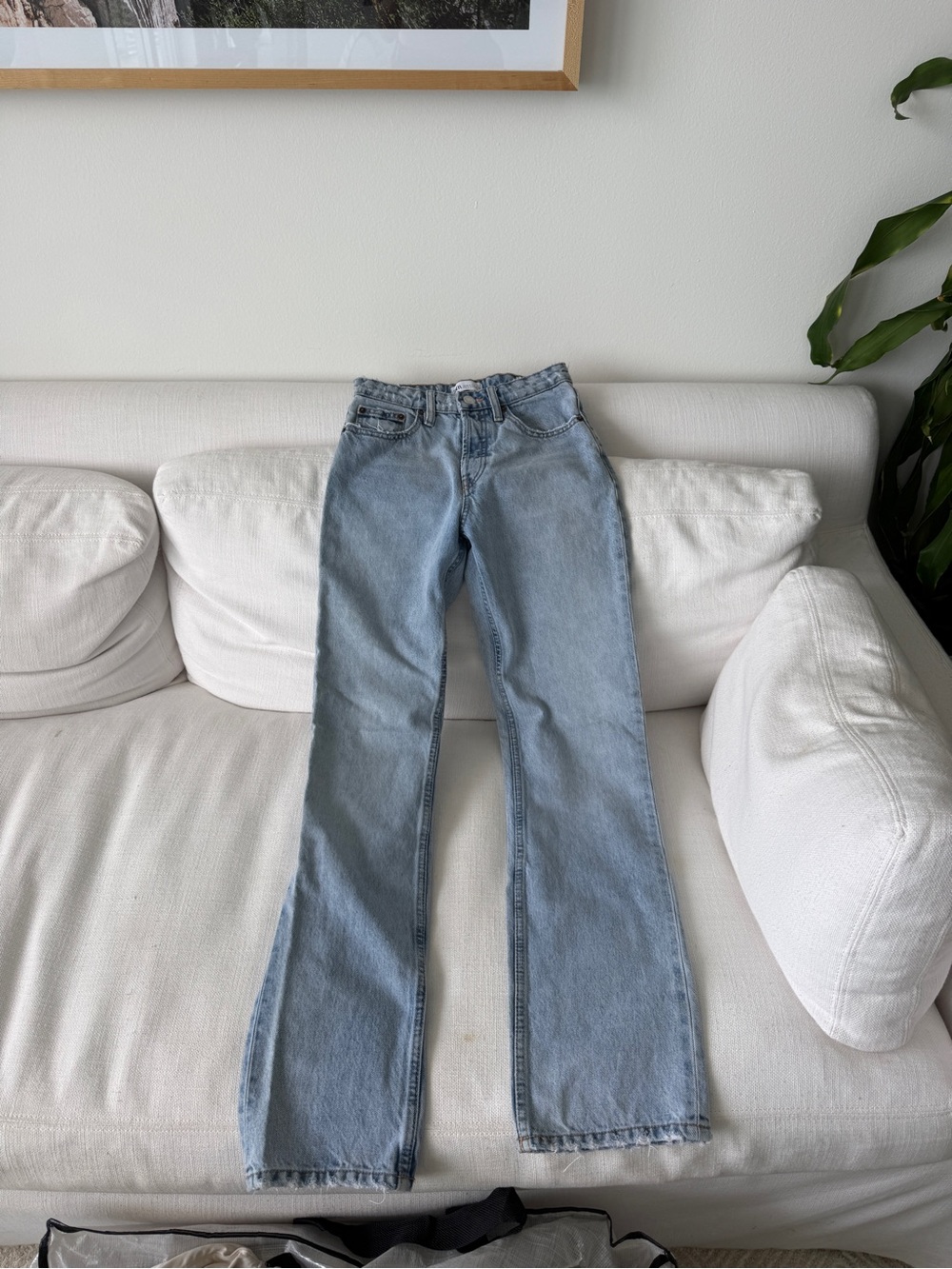 Zara Light Wash Jeans